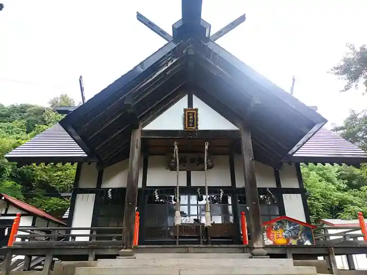 虻田神社の本殿・本堂