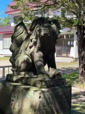 相内神社の狛犬