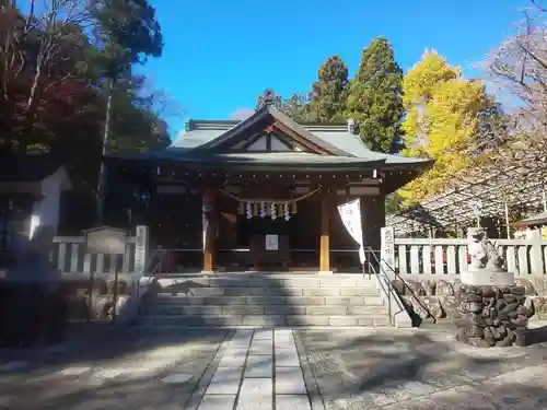 神場山神社の本殿