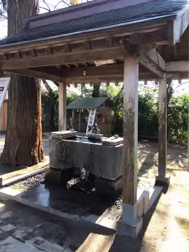 素鵞神社の手水舎