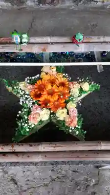 星置神社の手水舎