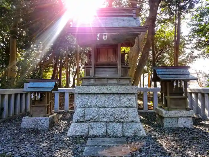 若宮八幡社の本殿・本堂
