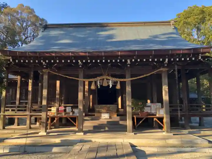 千栗八幡宮の本殿・本堂