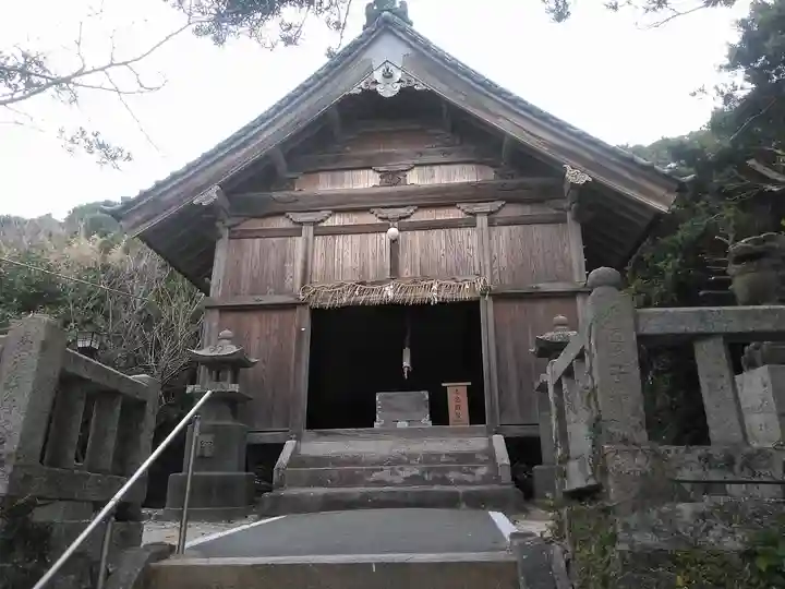 大祖神社の本殿・本堂