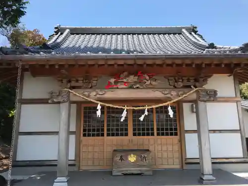 八幡神社の本殿・本堂