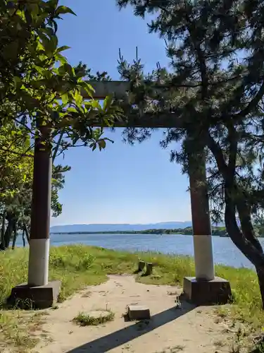 若宮神明社の鳥居