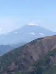 大山阿夫利神社本社の景色