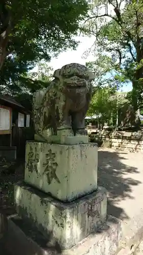 鶴谷八幡宮の狛犬