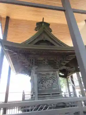 真木諏訪神社の本殿・本堂