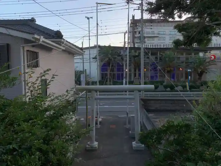 磯崎神明神社の景色