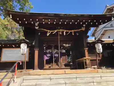 離宮八幡宮の山門・神門