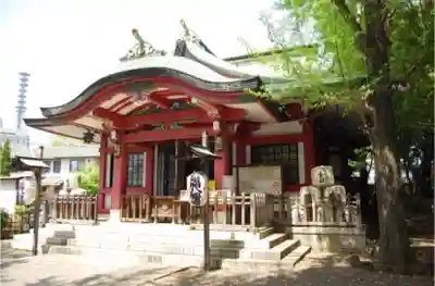 市谷亀岡八幡宮の本殿・本堂