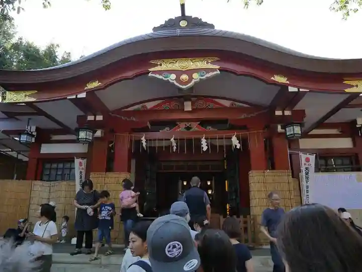 旗岡八幡神社の本殿・本堂