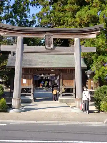 八重垣神社の鳥居