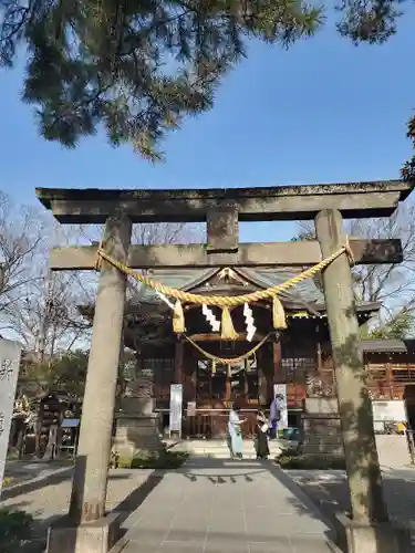 行田八幡神社の鳥居