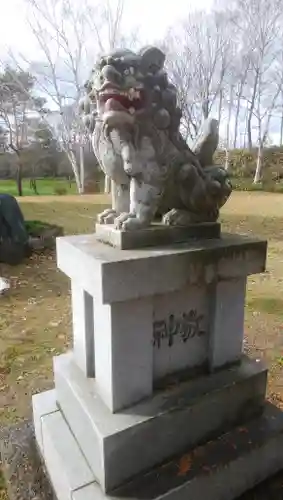 東藻琴神社の狛犬