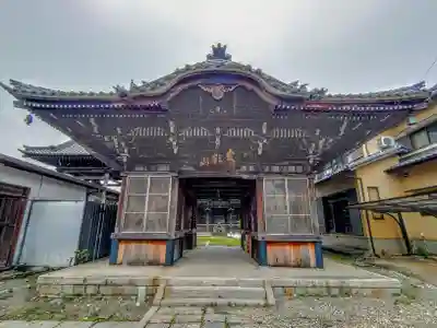 飛島善光寺の山門・神門