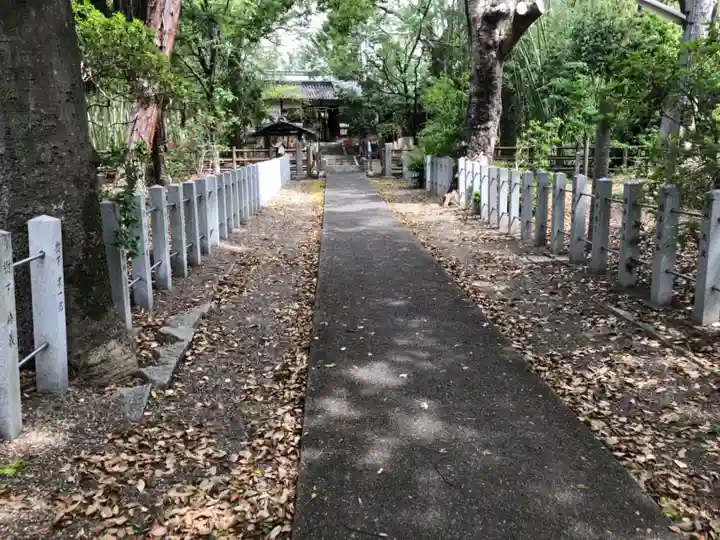 久我神社の周辺