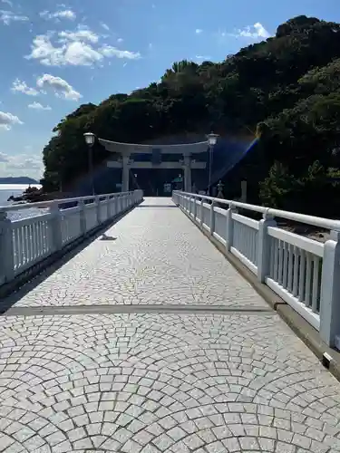 八百富神社の鳥居