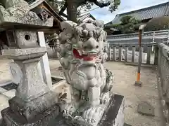 白山神社の狛犬