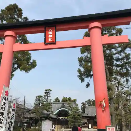 大垣八幡神社の鳥居