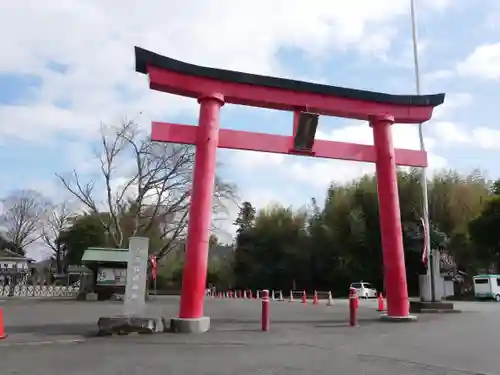 白笹稲荷神社の鳥居