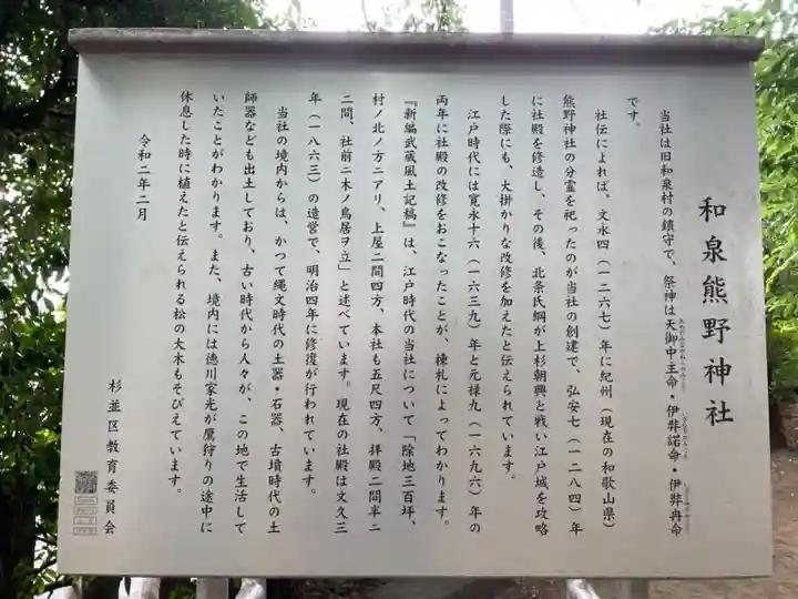 熊野神社の歴史