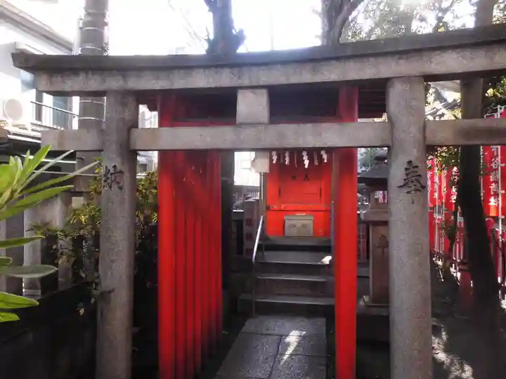 下谷神社の鳥居