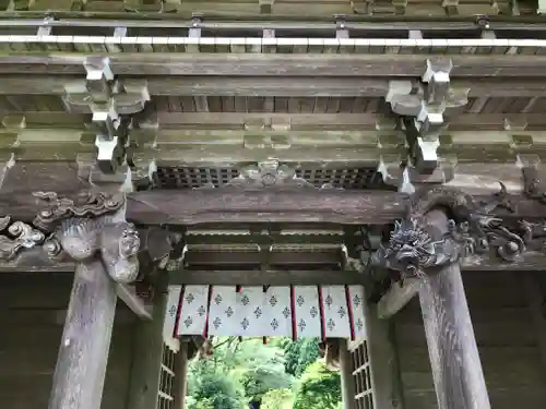 秋葉山本宮 秋葉神社 上社の山門