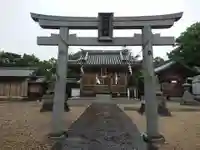 八幡社(東尾八幡社)の鳥居