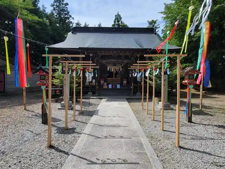 滑川神社 - 仕事と子どもの守り神(福島県)