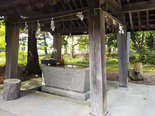 栗沢神社の手水舎