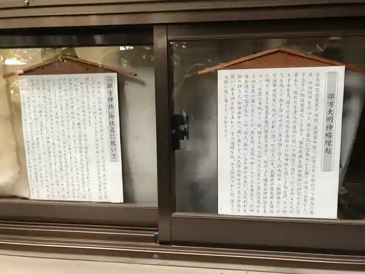 諏方神社(東京都)