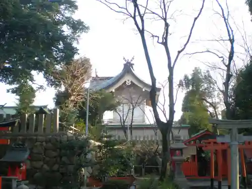 生國魂神社の本殿