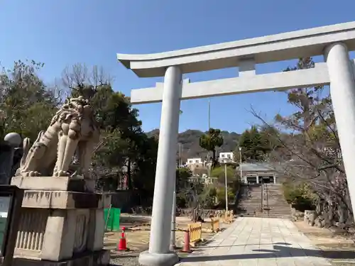 兵庫縣神戸護國神社の鳥居
