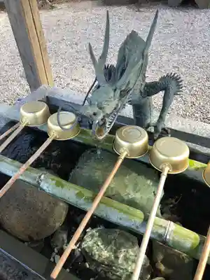 秩父今宮神社の手水舎