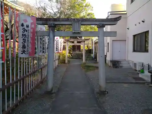 甲斐善光寺の鳥居