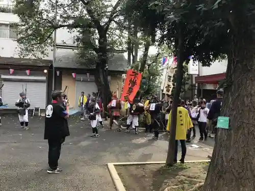 皆中稲荷神社のお祭り