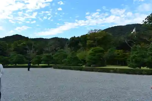 伊勢神宮外宮（豊受大神宮）の庭園