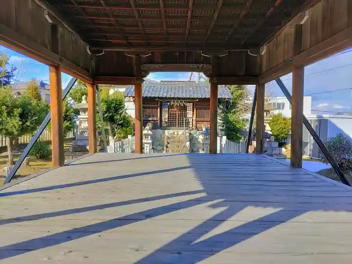 高木神社(萩原町高木)の本殿・本堂