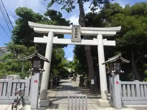 菊田神社の鳥居