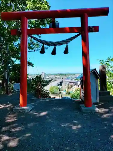 星置神社の鳥居