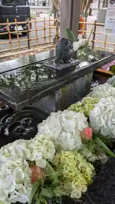 新琴似神社の手水舎