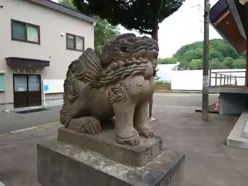 石山神社の狛犬