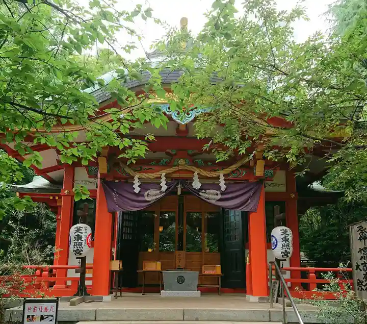 芝東照宮の本殿・本堂