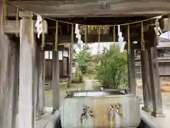 都野神社の手水