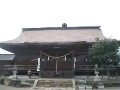 美作総社宮の本殿・本堂