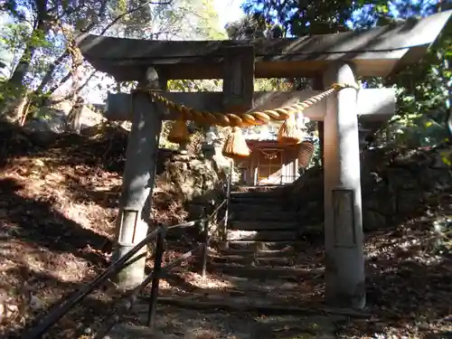 大作山観音の鳥居