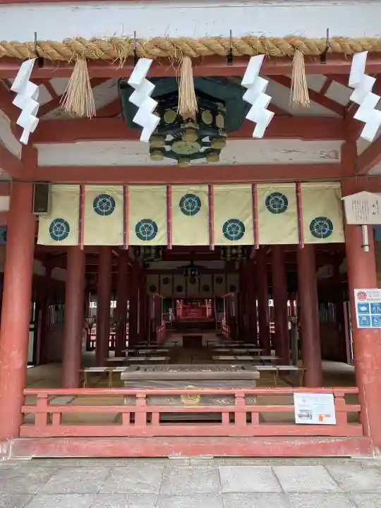 津島神社の本殿・本堂