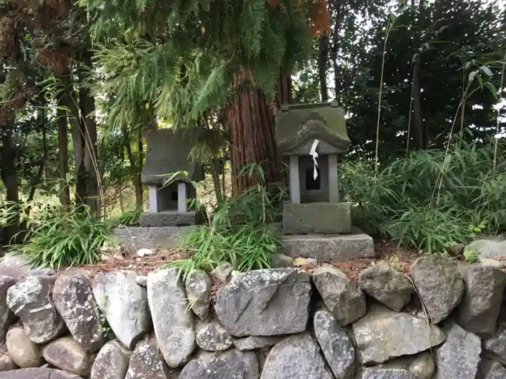 大井俣神社の末社・摂社